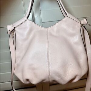 Antonio Melani Elegant Blush Pink Leather Women's Bag